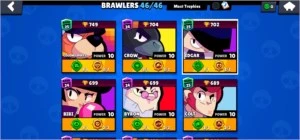 Conta Brawl Stars Maximizada 28k+ Troféus