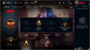 Conta GOLD IV - League of Legends LOL