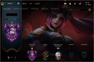 Conta Nova | Mestre, ex GM - League of Legends LOL