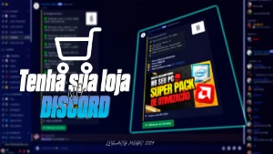 Faço Sua Loja Completa No Discord - Redes Sociais