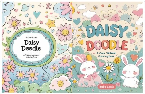 Daisy Doodle Color – 26 Páginas para Colorir (Bobbie Goods) - eBooks