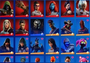 Conta fortnite (8 mil reais em skins)+ 800 earnings na cona