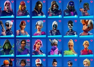 Conta fortnite (8 mil reais em skins)+ 800 earnings na cona