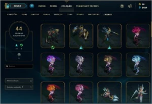 Conta Diamante criada em 2012 - League of Legends LOL