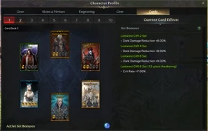 Conta Lost Ark Sorceress 1467 (Kazeros)