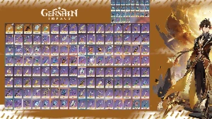 Conta Genshin AR60 • C6 Meta • 30+ Armas 5★ • Servidor NA - Genshin Impact