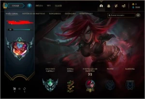 conta lol - League of Legends