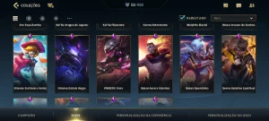 Conta wild rift 52 skins, 7 são lendárias - Outros