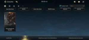 Conta wild rift 52 skins, 7 são lendárias - Outros