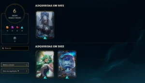 Conta Lol Smurf Ex-Mestre (Drop Por Inatividade) Diamante 1 - League of Legends