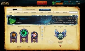 Conta diamante 5 - Acc antiga - League of Legends LOL