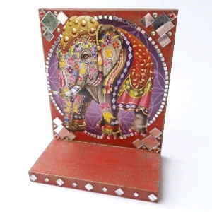 Altar Indiano Vermelho - Artesanato e Personalizados