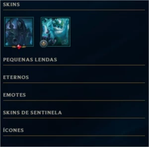 Conta League of Legends LOL