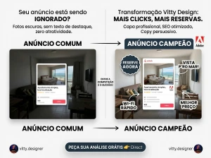 Otimização de Anúncios para Airbnb | Edição de Fotos + Copyw - Serviços Digitais