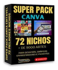 Mega Pack Canva: +10.000 Artes, Prontos Para Postar - Outros