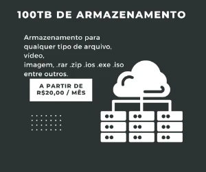 Google Drive / 100 TB / 1 Mês / Upubi Cloud - Assinaturas e Premium