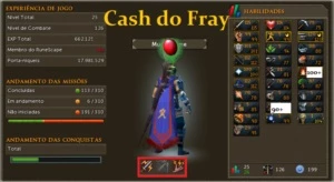 120 AGILIDADE + TOPS ITENS + PRAY T99 - Runescape RS