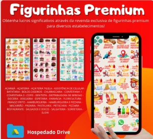 Pack de Figurinhas Premium - Outros