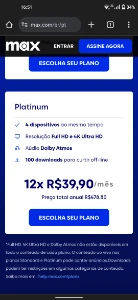 Max - Assinaturas e Premium