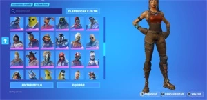 Conta Fortnite Renegade Raider +skins
