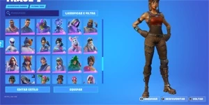 Conta Fortnite Renegade Raider +skins