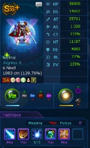 Conta Ladmo Com Ox Servidor Omegamon - Digimon Masters Online