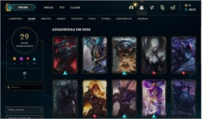 CONTA PRATA IV, LVL 213 - League of Legends LOL
