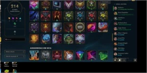 Vendo conta de League of Legends LOL