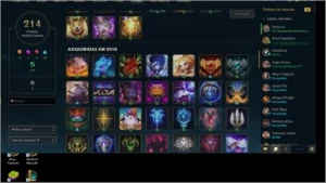 Vendo conta de League of Legends LOL
