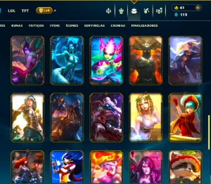 Conta Com Diversas Skins + Skin Zed Campeonato ( Barato ) - League of Legends LOL