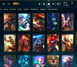 Conta Com Diversas Skins + Skin Zed Campeonato ( Barato ) - League of Legends LOL