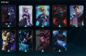 Conta de League of Legends (LOL) Platina lll