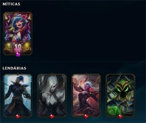 Conta de League of Legends (LOL) Platina lll
