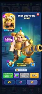 11 Evoluções + Balão 15 + 2 Heróis + 9000 Troféus - Clash Royale