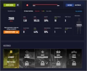 Conta CS:GO | Level 20 GamersClub (3000 pontos) - Counter Strike