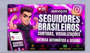 Seguidores Instagram (Excelente) - Online! - Redes Sociais