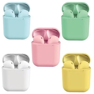Fone de Ouvido I12 Bluetooth Earphone Headset Ipods 12 - Produtos Físicos