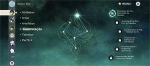 Conta top com varios 5 estrela - Genshin Impact
