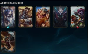 Conta lol prata 3 com 2k de RP - League of Legends