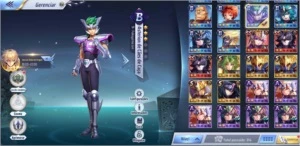 Conta Gato full Level 44 Server A127 - Saint Seiya Awakening SSA