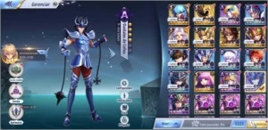 Conta Gato full Level 44 Server A127 - Saint Seiya Awakening SSA