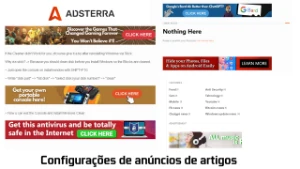 Blogger Website templete Adsterra - Outros