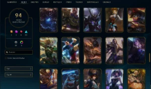 Conta LOL Perfeita para Main Darius com Muitas Skins - League of Legends