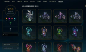 Conta riot varias skins (lol, tft e valorant) - League of Legends