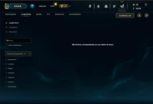 Conta riot varias skins (lol, tft e valorant) - League of Legends