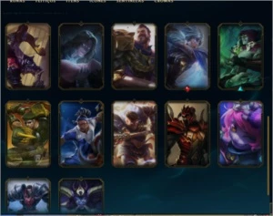 Conta  Ouro 3 64 Campeoes Nivel 95 Riven Emissaria E Mais - League of Legends LOL