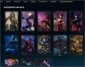 Conta  Ouro 3 64 Campeoes Nivel 95 Riven Emissaria E Mais - League of Legends LOL