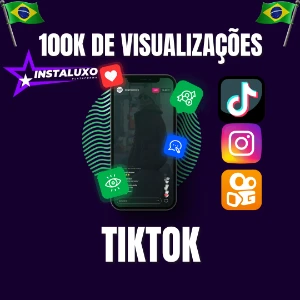 100mil visualizações em vídeo tiktok