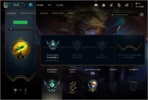 Conta Platina II MMR ALTO - League of Legends LOL