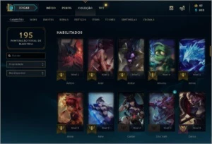 Vendo Conta de LeagueOfLegends Ouro 4 Muito boa !!! - League of Legends LOL